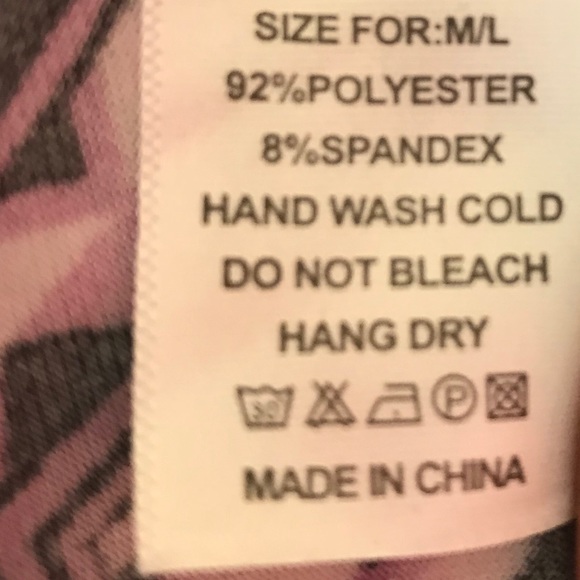 Colorful Wide Leg Pants - Picture 5 of 5